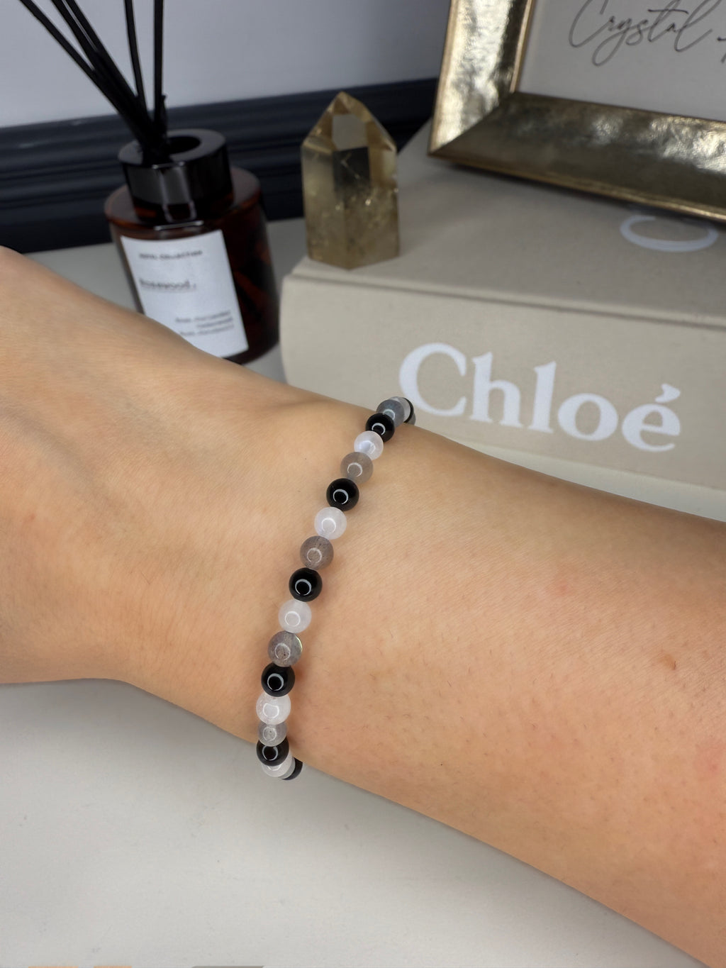 Raw Moldavite Chip (1-1.2g) & Bracelet Bundle